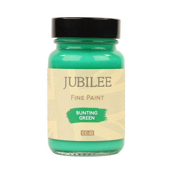Jubilee Bunting Green durable furniture paint 60ml