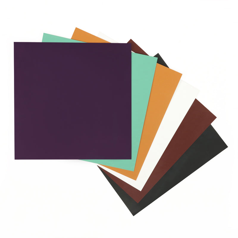 Jubilee set of paper colour card swatches