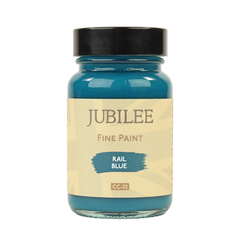 Jubilee Rail Blue durable furniture paint 60ml