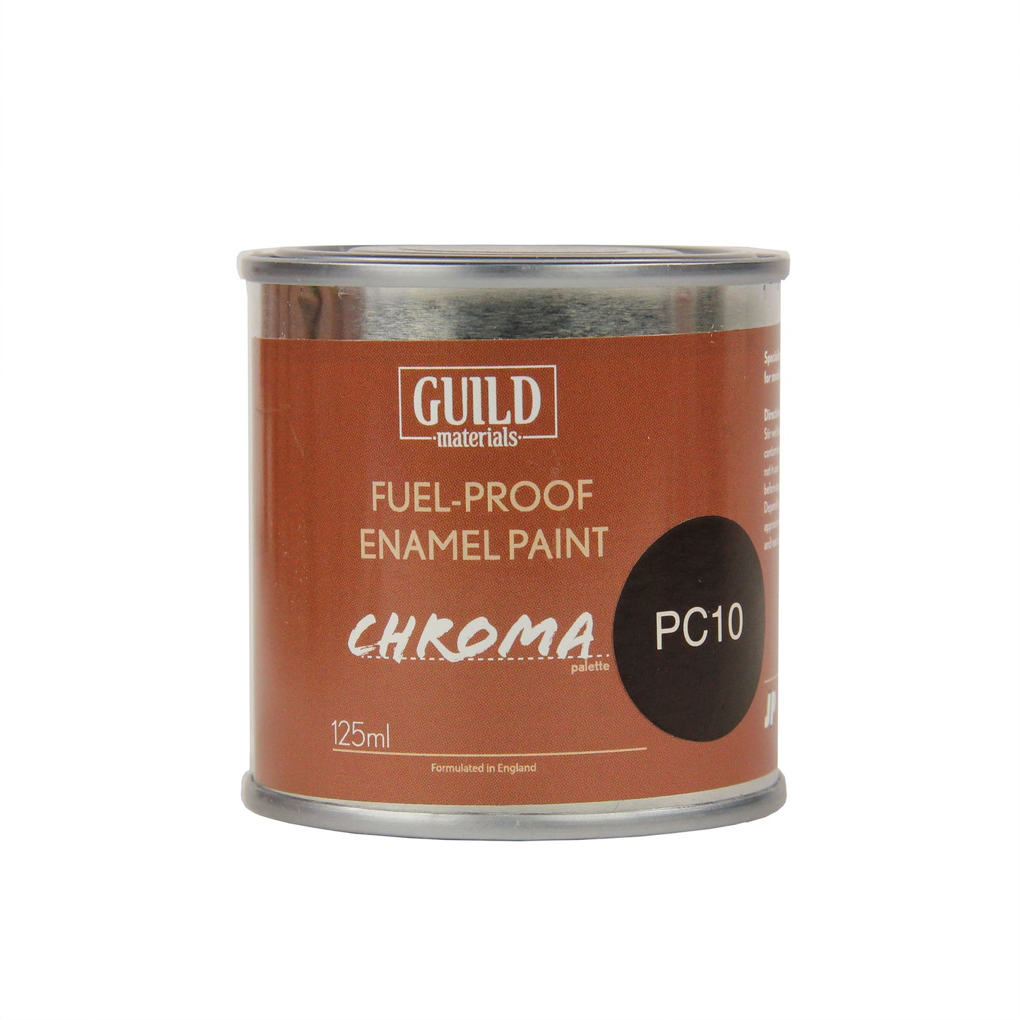 Load image into Gallery viewer, Chroma Enamel Fuelproof Paint Matt PC10 Dirty Brown (125ml Tin)
