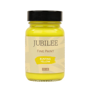 Jubilee Bunting Yellow durable furniture paint 60ml