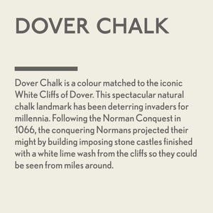 
                      
                        Dover Chalk' coloured square with colour story
                      
                    