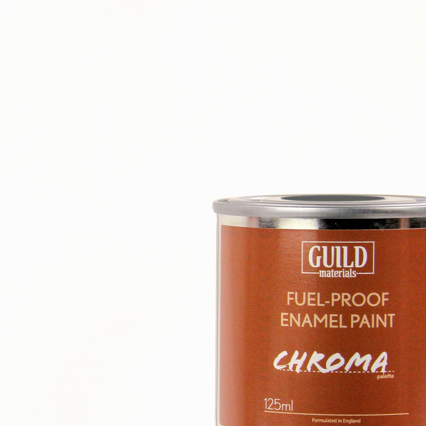 Chroma Enamel Fuelproof Paint Gloss Clear (125ml Tin)