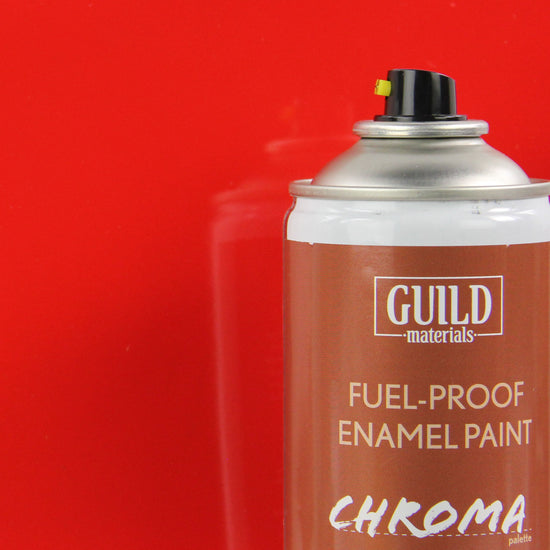Load image into Gallery viewer, Chroma Enamel Fuelproof Paint Gloss Red (400ml Aerosol)
