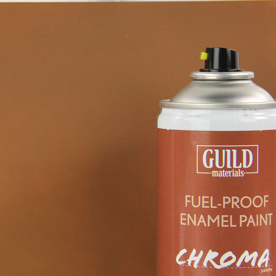 Chroma Enamel Fuelproof Paint Matt Dark Earth (400ml Aerosol)