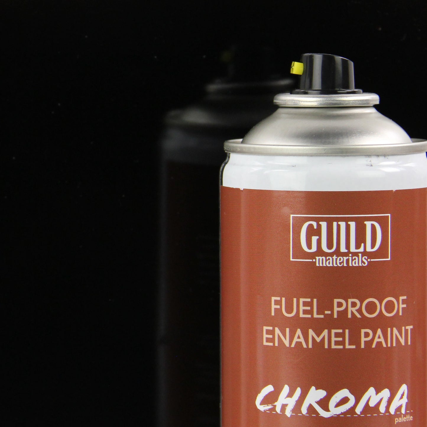 Load image into Gallery viewer, Chroma Enamel Fuelproof Paint Gloss Black (400ml Aerosol)
