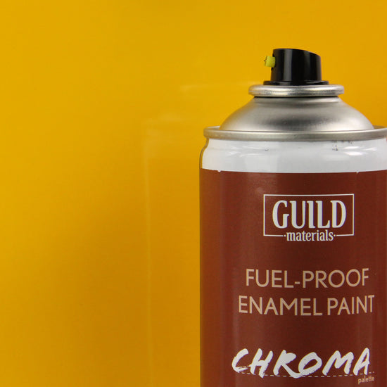 Load image into Gallery viewer, Chroma Enamel Fuelproof Paint Gloss Cub Yellow (400ml Aerosol)
