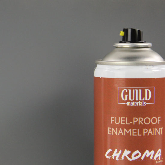 Chroma Enamel Fuelproof Paint Matt Dark Grey (400ml Aerosol)